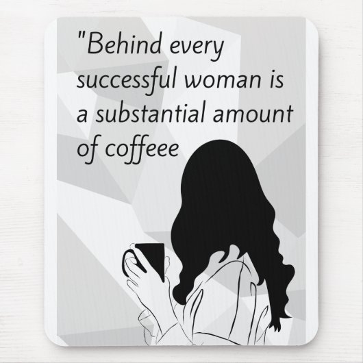 コーヒー引用文 マウスパッド (正面)