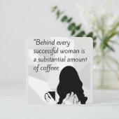 コーヒー引用文 招待状 (スタンド正面)