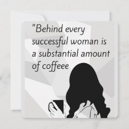 コーヒー引用文 招待状