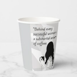 コーヒー引用文 紙コップ