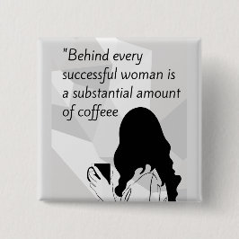 コーヒー引用文 缶バッジ