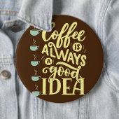 コーヒー引用文 缶バッジ (インサイチュ)