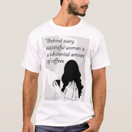 コーヒー引用文 Tシャツ