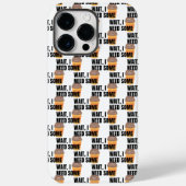 コーヒー待ってたの – おもしろコーヒーカップ 引用デザイン Case-Mate iPhoneケース (裏面)