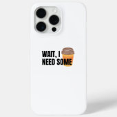 コーヒー待ってた – おもしろコーヒーカップ 引用デザイン Case-Mate iPhoneケース (裏面)