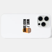 コーヒー待ってた – おもしろコーヒーカップ 引用デザイン Case-Mate iPhoneケース (裏面 (横))