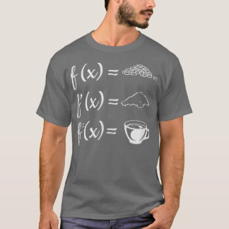 コーヒー微積分先生S数学先生数学 Tシャツ