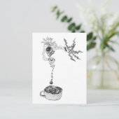 コーヒー性 ポストカード (スタンド正面)