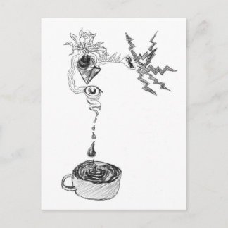 コーヒー性 ポストカード