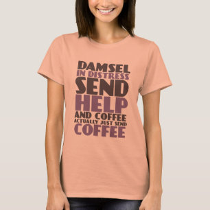 コーヒー恋人のためのおもしろTシャツ Tシャツ