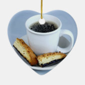 コーヒー恋人のオーナメント セラミックオーナメント (裏面)