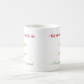 コーヒー恋人のコップ コーヒーマグカップ (中央)