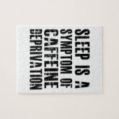 コーヒー恋人のデザイン ジグソーパズル (横)