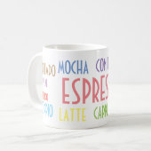 コーヒー恋人のマグのコーヒータイプ コーヒーマグカップ (正面左)