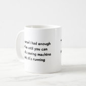 コーヒー恋人のマグ コーヒーマグカップ (正面左)