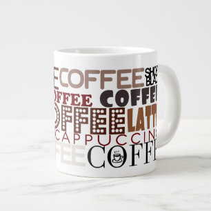 コーヒー恋人のメガマグ ジャンボコーヒーマグカップ