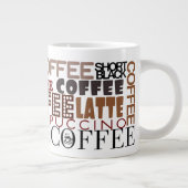 コーヒー恋人のメガマグ ジャンボコーヒーマグカップ (右)