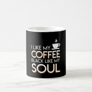 コーヒー恋人は精神のようなコーヒー黒を好みます コーヒーマグカップ