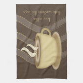 コーヒー恋人 キッチンタオル (縦)