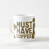 コーヒー恋人 コーヒーマグカップ (正面左)