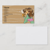 コーヒー恋人 名刺 (正面/裏面)