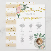 コーヒー愛がバッグのゲームの中にあるものを醸造している (正面/裏面)