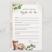 コーヒー愛は、ゲームになるアドバイス花嫁を醸造している (正面/裏面)