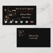 コーヒー愛ロイヤリティカード ロイヤリティカード (正面/裏面)