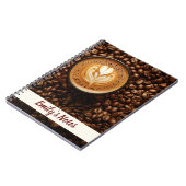 コーヒー愛人名 ノートブック (左側)