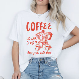 コーヒー愛好会 Tシャツ