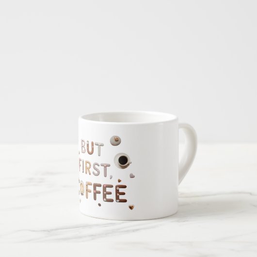 コーヒー愛好家のためのスペシャルティエスプレッソマグカップ エスプレッソカップ (正面右)