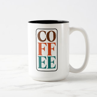 コーヒー愛好家のためのマグカップギフト ツートーンマグカップ
