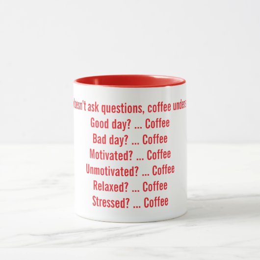 コーヒー愛好家のための万能マグ マグカップ (中央)