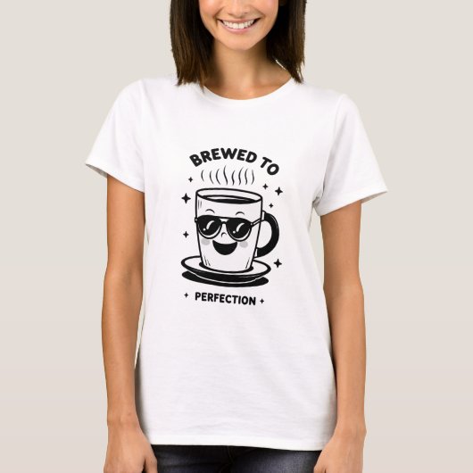 コーヒー愛好家のための究極のブレンド Tシャツ (正面)