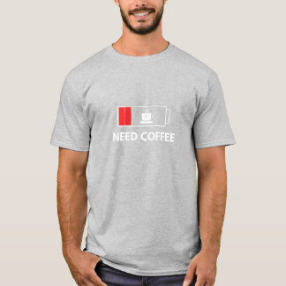 コーヒー愛好家のための面白いグラフィックTシャツ Tシャツ