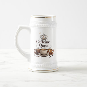 コーヒー愛好家のための22 ozスタインマグカップ ビールジョッキ