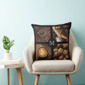 コーヒー愛好家のカスタム装飾用クッション1 クッション (椅子)