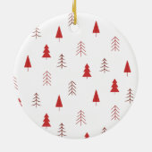 コーヒー愛好家のクリスマスオーナメント幸せなクリスマス セラミックオーナメント (裏面)