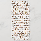 コーヒー愛好家のブックマーク (正面/裏面)