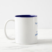 コーヒー愛好家のマグカップ ツートーンマグカップ (左)
