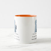 コーヒー愛好家のムスリムマグカップ ツートーンマグカップ (中央)
