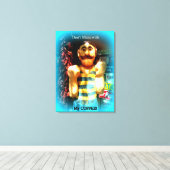 コーヒー愛好家のラップされたキャンバス キャンバスプリント (インサイチュ (ウッドフロア))