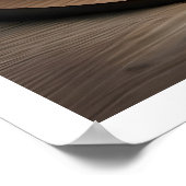 コーヒー愛好家のラテのためのカップ ポスター (角)