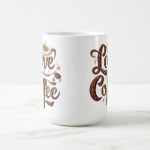 コーヒー愛好家の喜び:コーヒーマグ コーヒーマグカップ (中央)