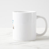 コーヒー愛好家の日常ステッカー ジャンボコーヒーマグカップ (右)