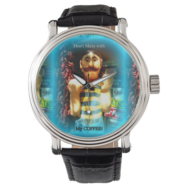 コーヒー愛好家の腕時計 腕時計 (正面)