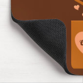 コーヒー愛好家は口を開カスタマイズけ、 マウスパッド (コーナー)