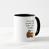 コーヒー愛好家への謝罪マグ！ マグカップ (正面右)