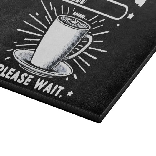 コーヒー愛好家を待っおもしろいて読む カッティングボード (角)