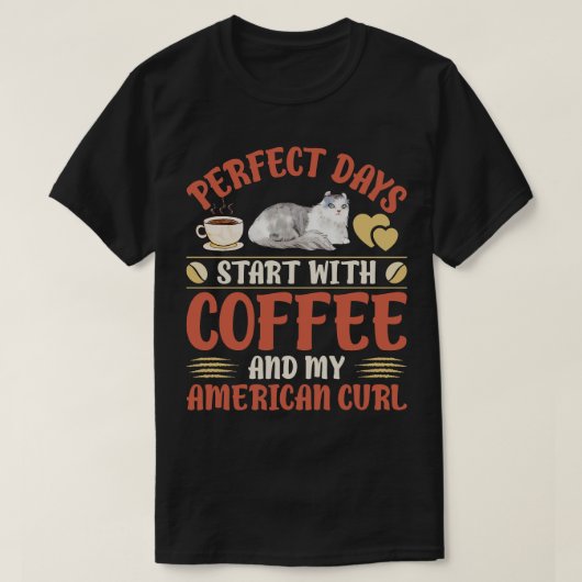 コーヒー愛好家ギフト4 Tシャツ (デザイン正面)